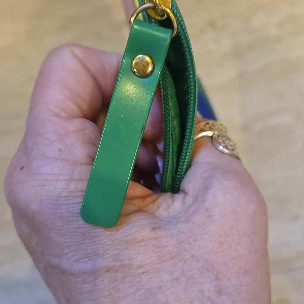 Kate Spade New York for Qantas Multi-Color Brush Strokes Zipper Pouch